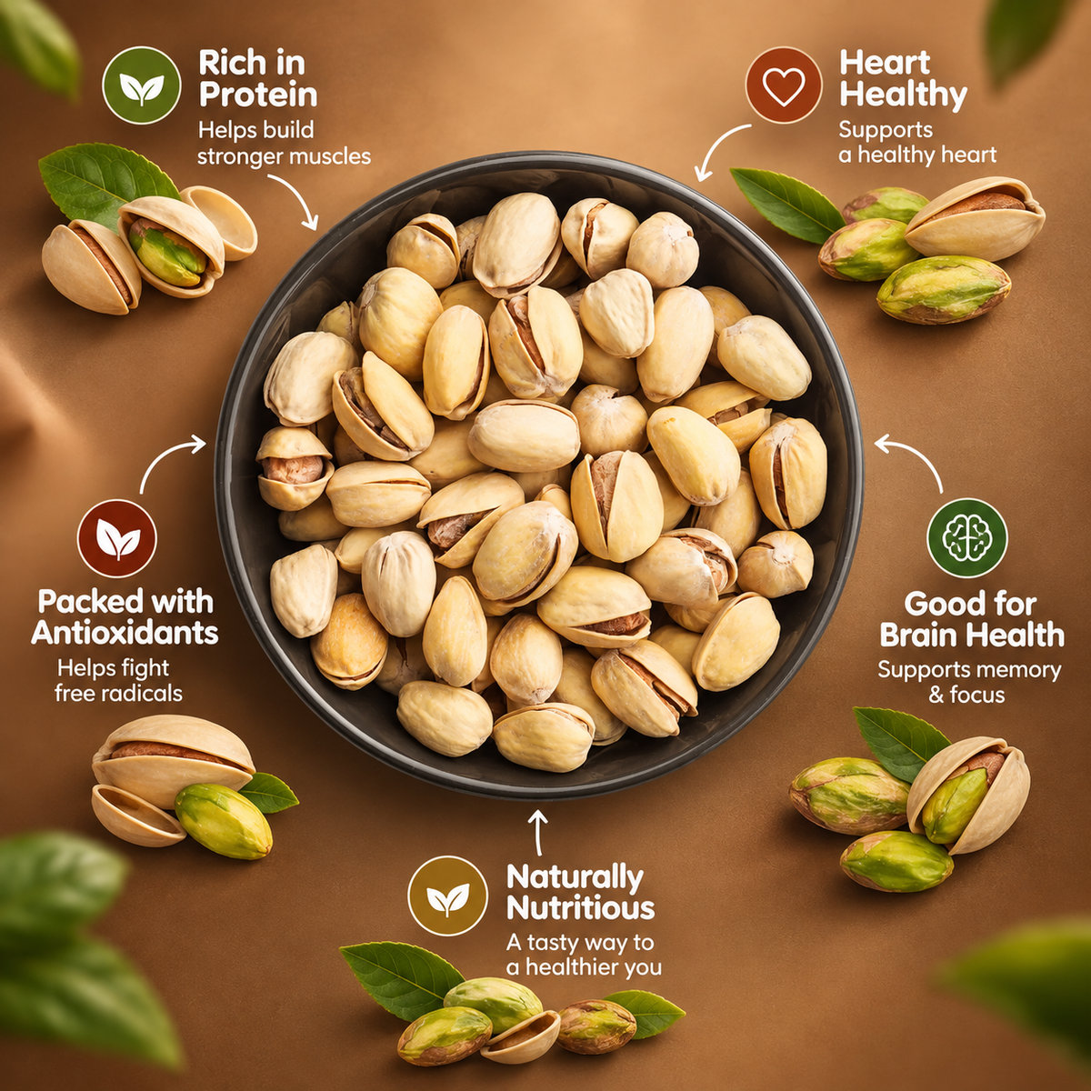 Pistachios (Pista)