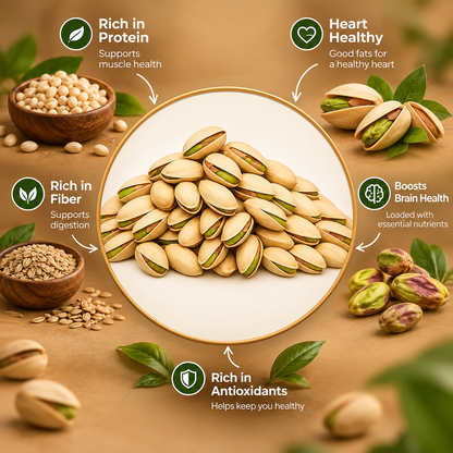 Premium Whole Pistachio Nuts