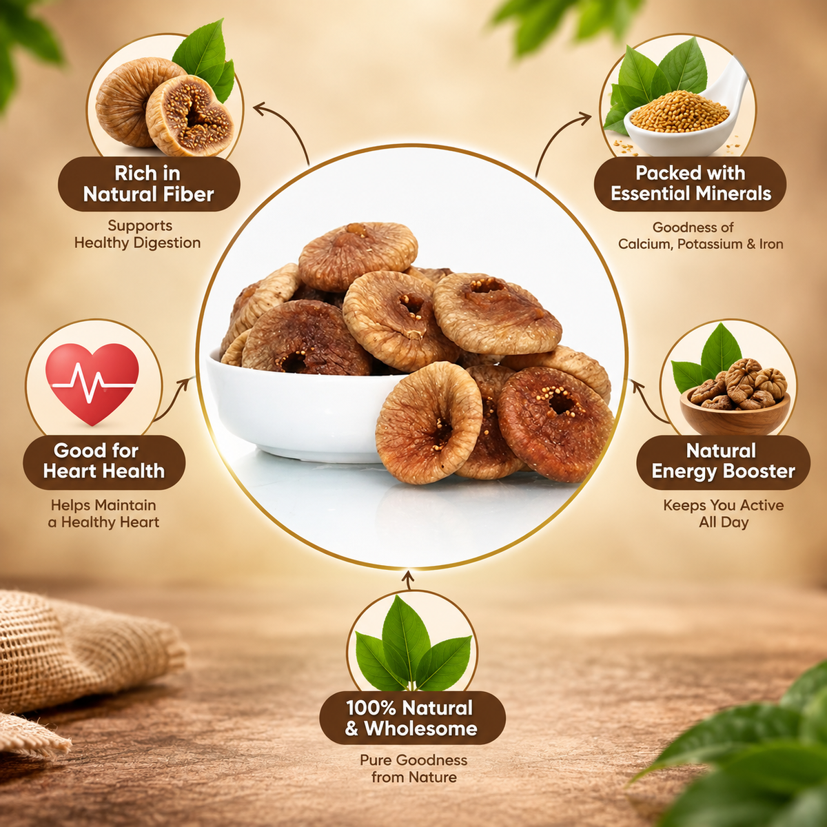 Dried Figs (Anjeer)